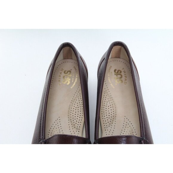 Sas Simplify Loafers Brown Shoes Comfort Walking Women's Shoes Sz 8.5 M - Picture 5 of 13